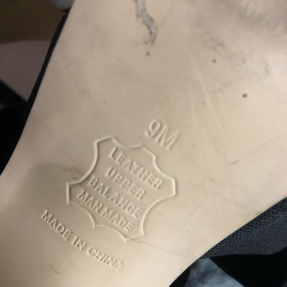 Strappy Mona Spaña black size 9 leather upper chunky heels - Picture 5 of 13